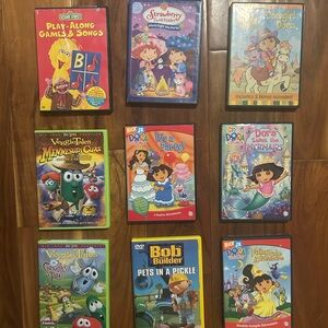 Dora/BubbleGuppies/StrawberryShortcake/SesameStreet/BobtheBuilder/VeggieTalesDVD